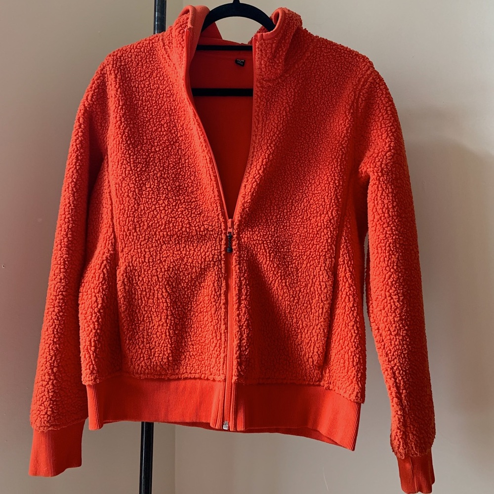 Teddy zip up hoodie